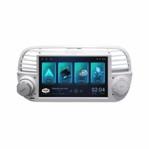 Fiat 500C car stereo, 8-inch stereo Fiat, Fiat 500C 2010-2015, car stereo with SatNav, GPS navigation for Fiat 500C, Car Audio Expert Australia, premium Fiat stereo