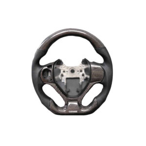 Steering wheel, Honda Civic, 2012-2015, custom steering wheel, carbon fiber, leather grips, performance steering, Car Audio Expert Australia, car interior upgrades, personalized steering wheel, automotive customization