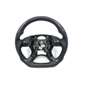 steering wheel, Honda Accord 2008-2013, Car Audio Expert Australia, custom steering wheel, carbon fiber, flat bottom design, leather grip, automotive accessories