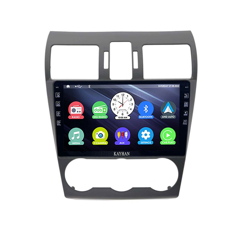 Headunit With Carplay for For SUBARU FORESTER/WRX/XV | 2012-2015 | High | 9 INCH