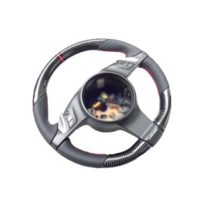 Porsche Cayman 987 steering wheel, Porsche 2011 steering wheel, Car Audio Expert Australia, custom steering wheel, carbon fiber steering, leather wheel