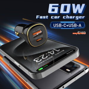 High quality Quick Car Charger 60W High Power PD30W+QC30W | Car Audio Expert | Australia