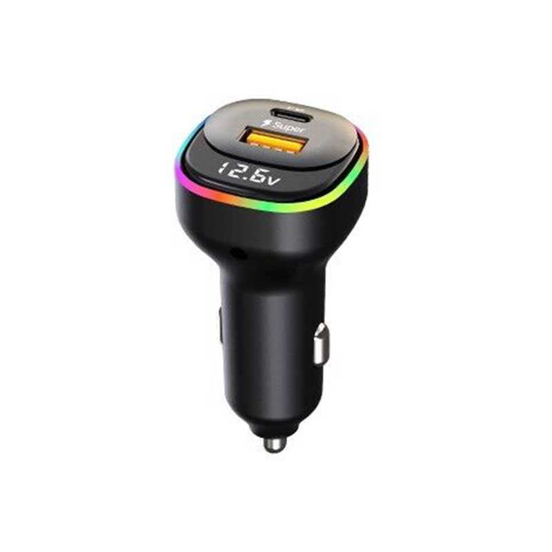 65W Dual port car FM transmitter fast car charger | Car Audio Expert | Australia